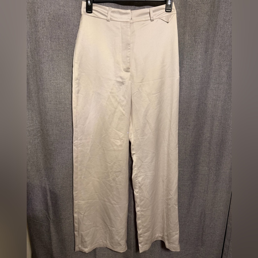 Rhude Cream Satin Trousers